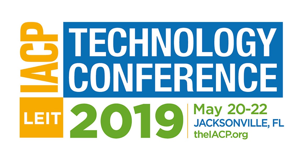 IVS will be at the 2019 IACP Tech Conference in Jacksonville, FL (May